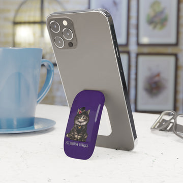 Phone Grip: Mia-Purple-STEAMPUNK FURRIES