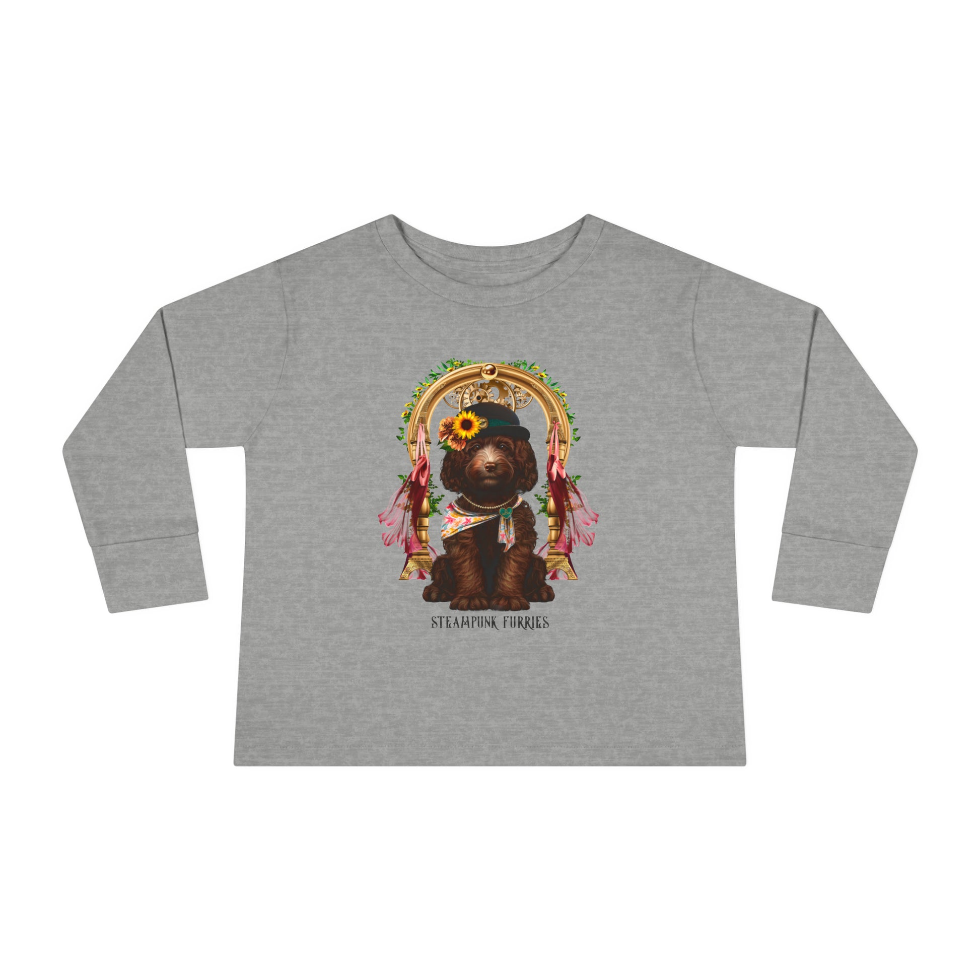 Tiny Paws Long Sleeve: Mrs. Pipps-STEAMPUNK FURRIES