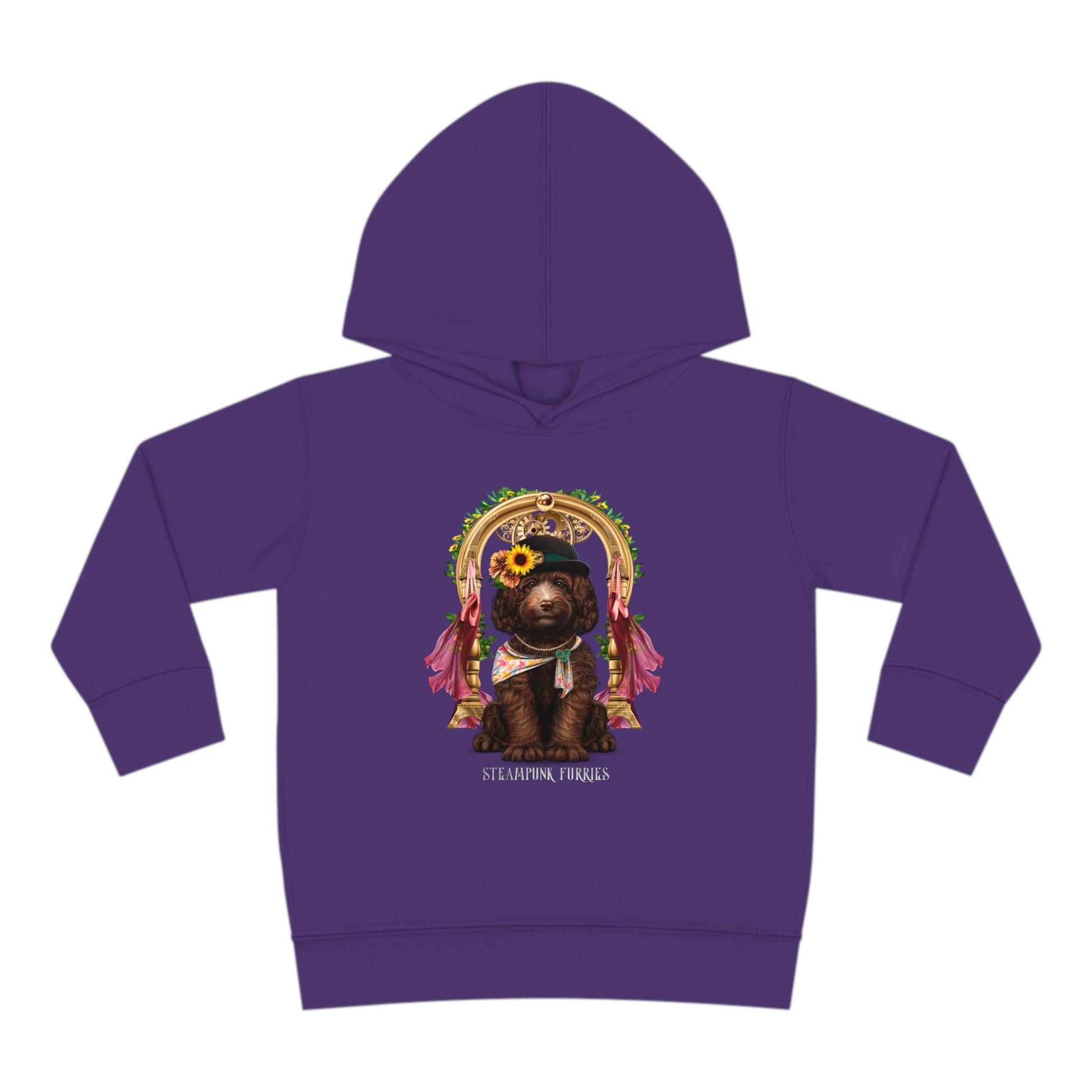 Tiny Paws Fleece Hoodie: Mrs. Pipps-STEAMPUNK FURRIES