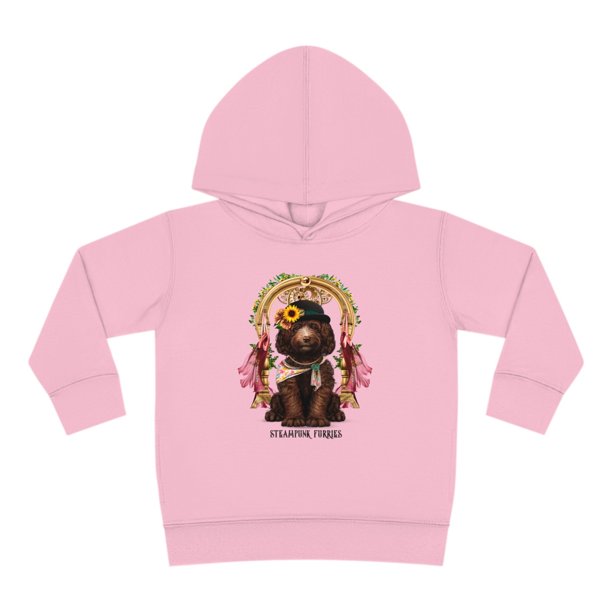 Tiny Paws Fleece Hoodie: Mrs. Pipps-STEAMPUNK FURRIES