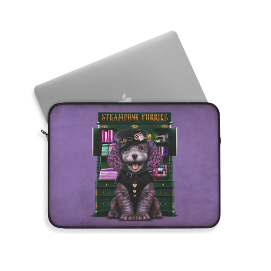 Laptop Sleeve: Dazzle-Purple-12 inch-STEAMPUNK FURRIES