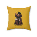 Square Pillow - Mrs. Pipps (Yellow)-18