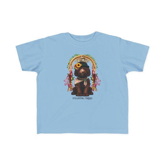 Tiny Paws Tee: Mrs. Pipps-Light Blue-2T-STEAMPUNK FURRIES