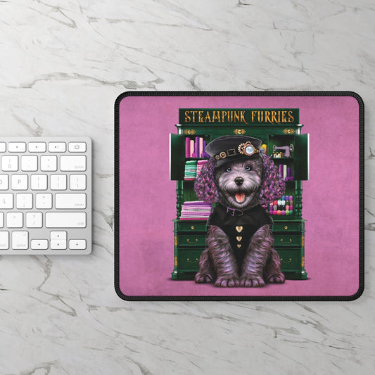 Mouse Pad: Dazzle-Pink-STEAMPUNK FURRIES