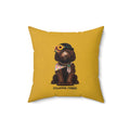 Square Pillow - Mrs. Pipps (Yellow)-16