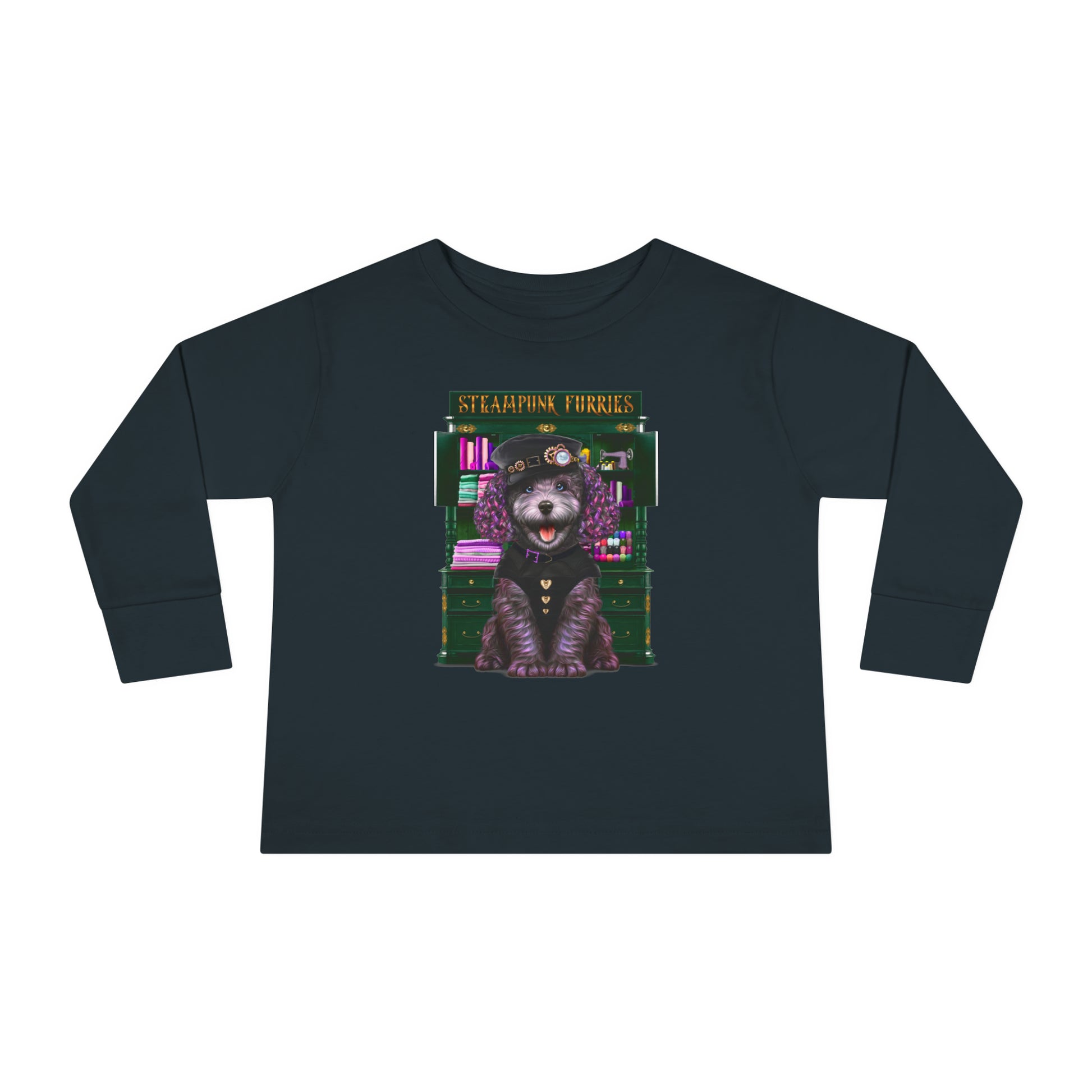 Tiny Paws Long Sleeve: Dazzle-STEAMPUNK FURRIES