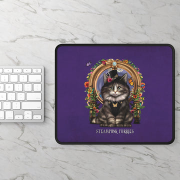 Mouse Pad: Mia-Purple-STEAMPUNK FURRIES