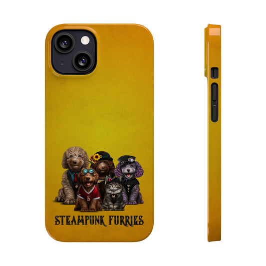 Slim Case: The Pipps-iPhone 13-STEAMPUNK FURRIES