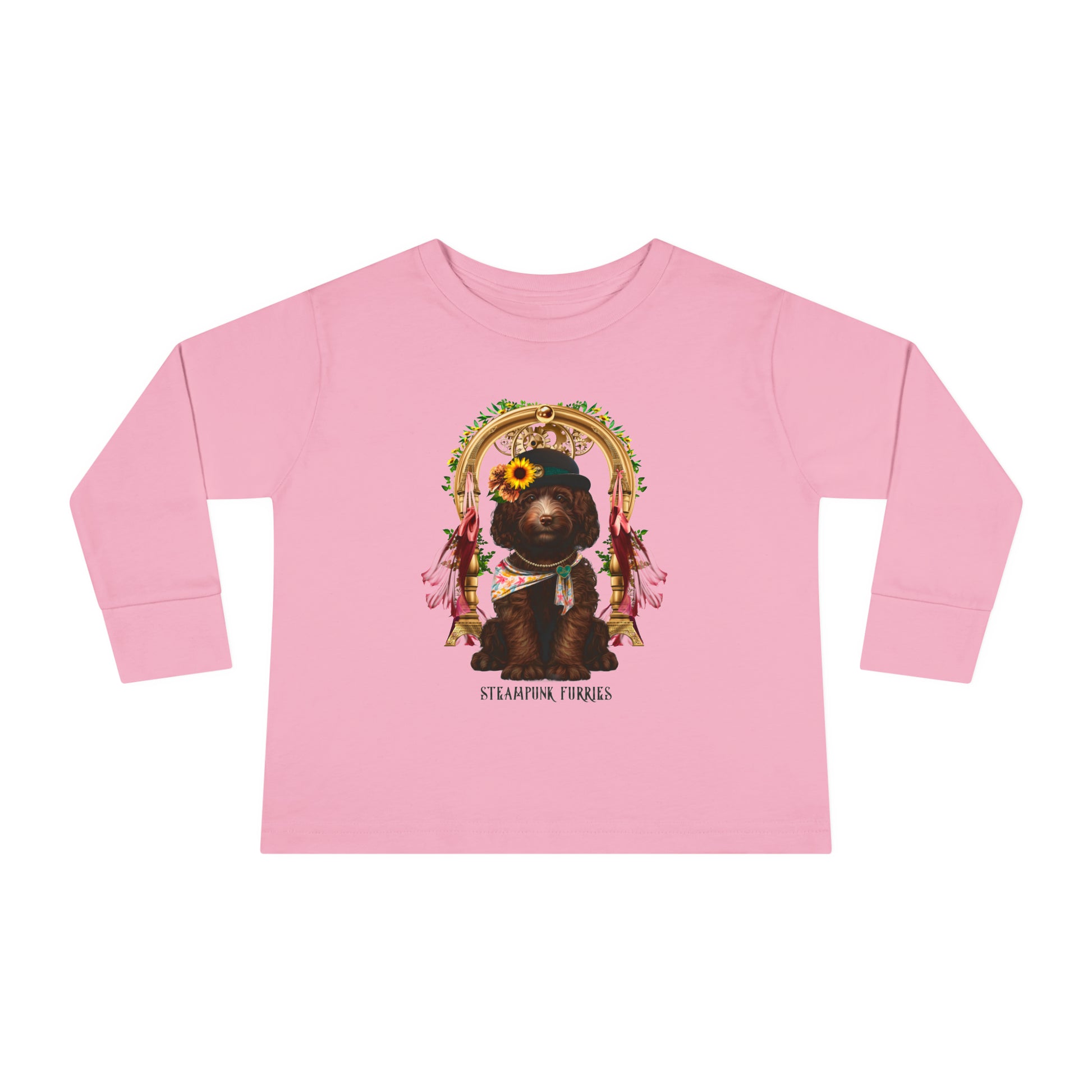 Tiny Paws Long Sleeve: Mrs. Pipps-STEAMPUNK FURRIES