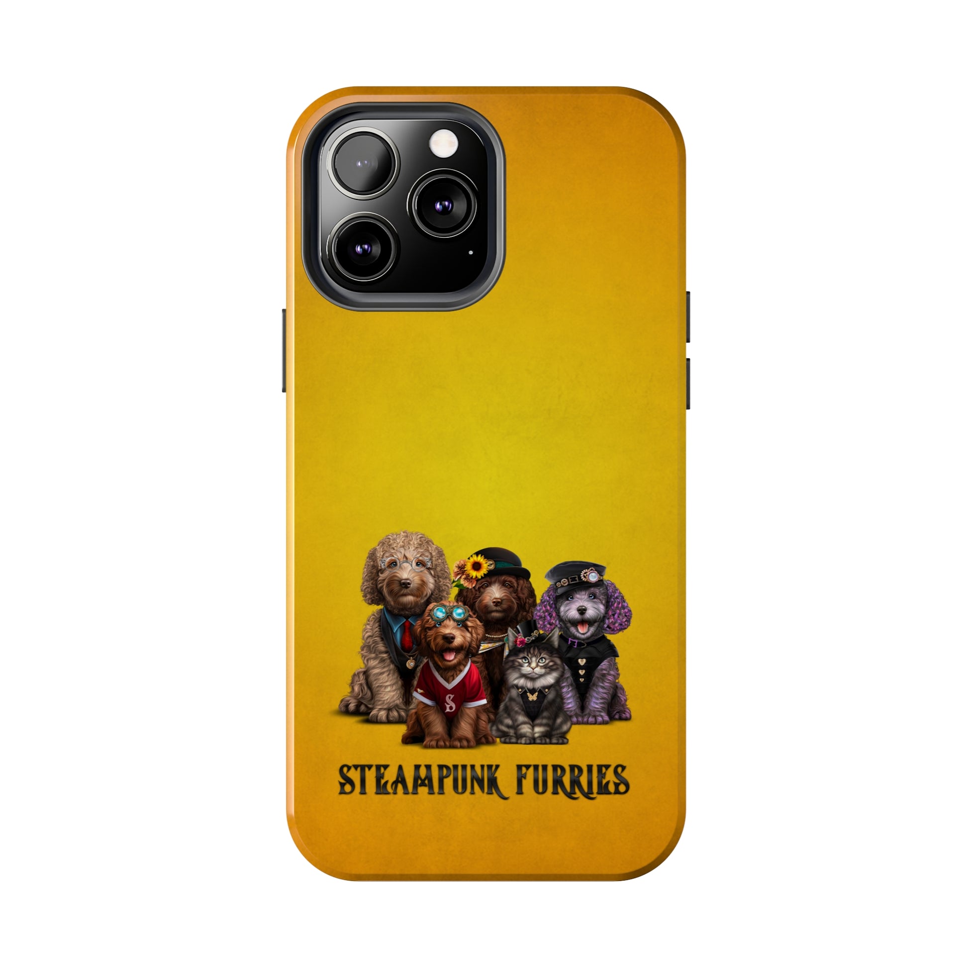 Tough Case: The Pipps-iPhone 13 Pro Max-STEAMPUNK FURRIES