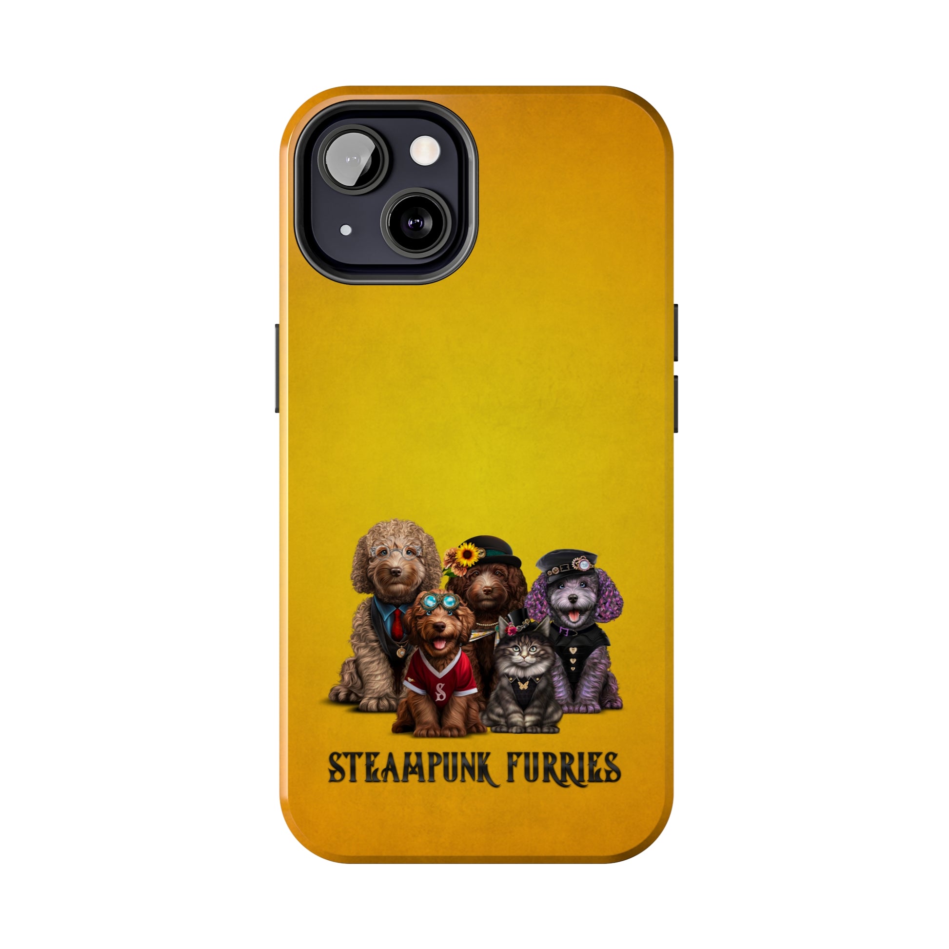 Tough Case: The Pipps-iPhone 13-STEAMPUNK FURRIES