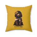 Square Pillow - Mrs. Pipps (Yellow)-20