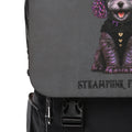 Front Flap Backpack: Dazzle-STEAMPUNK FURRIES