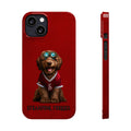 Slim Case: Jax-iPhone 13-Red-STEAMPUNK FURRIES