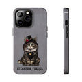 Tough Case: Mia-iPhone 13 Pro-Grey-STEAMPUNK FURRIES