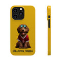 Slim Case: Jax-iPhone 13 Pro-Yellow-STEAMPUNK FURRIES