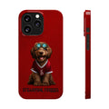 Slim Case: Jax-iPhone 13 Pro-Red-STEAMPUNK FURRIES