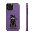 Slim Case: Dazzle-iPhone 13 Pro Max-Purple-STEAMPUNK FURRIES