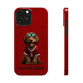 Slim Case: Jax-iPhone 13 Pro Max-Red-STEAMPUNK FURRIES