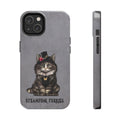 Tough Case: Mia-iPhone 14-Grey-STEAMPUNK FURRIES