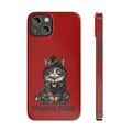 Slim Case: Mia-iPhone 14-Red-STEAMPUNK FURRIES