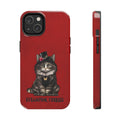 Tough Case: Mia-iPhone 14-Red-STEAMPUNK FURRIES