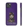 Slim Case: Mia-iPhone 14-Purple-STEAMPUNK FURRIES