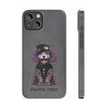 Slim Case: Dazzle-iPhone 14-Grey-STEAMPUNK FURRIES