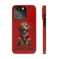 Slim Case: Jax-iPhone 14 Pro-Red-STEAMPUNK FURRIES