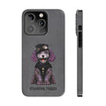 Slim Case: Dazzle-iPhone 14 Pro-Grey-STEAMPUNK FURRIES