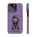 Slim Case: Dazzle-iPhone 14 Pro-Purple-STEAMPUNK FURRIES