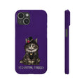 Slim Case: Mia-iPhone 15-Purple-STEAMPUNK FURRIES