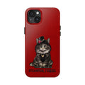 Tough Case: Mia-iPhone 15 Plus-Red-STEAMPUNK FURRIES