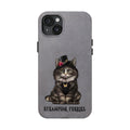 Tough Case: Mia-iPhone 15 Plus-Grey-STEAMPUNK FURRIES