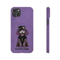 Slim Case: Dazzle-iPhone 15 Plus-Purple-STEAMPUNK FURRIES